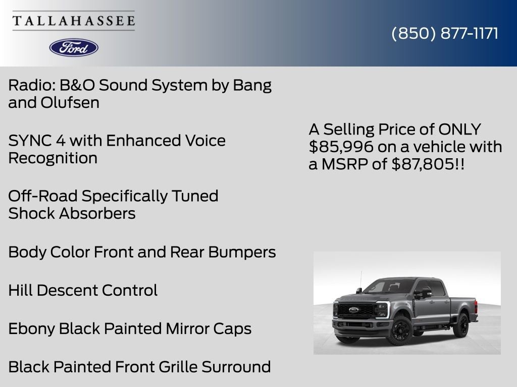 2026 Ford F-250SD Lariat