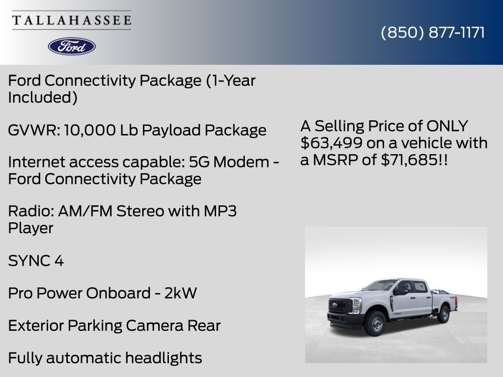 2026 Ford F-250SD XL