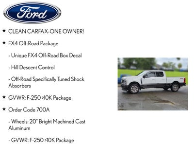2025 Ford F-250SD King Ranch