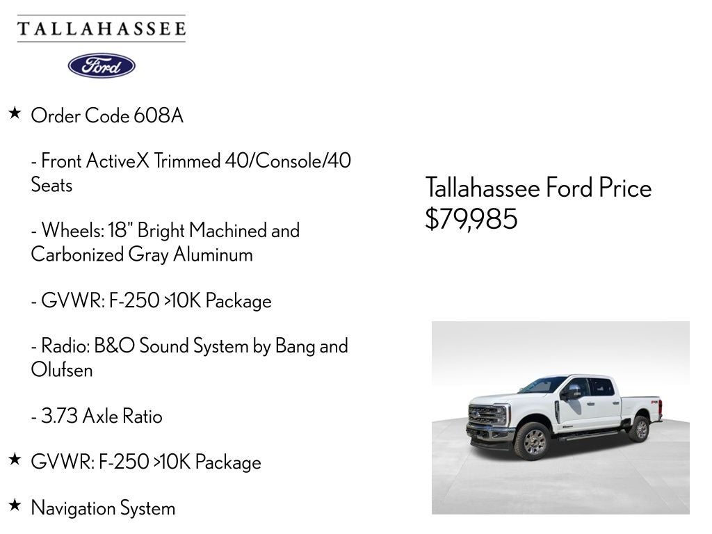 2025 Ford F-250SD Lariat