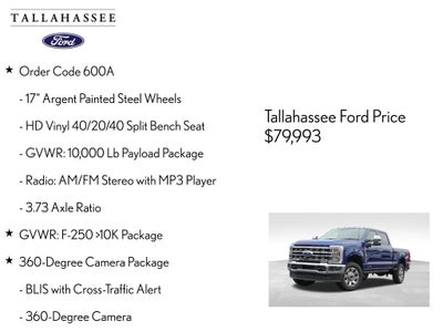 2025 Ford F-250SD XL