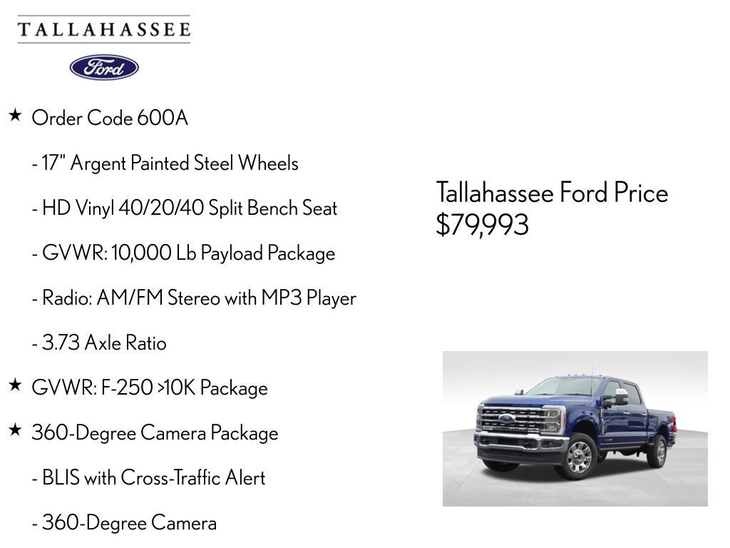 2025 Ford F-250SD XL