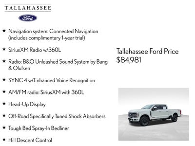 2024 Ford F-350SD Platinum