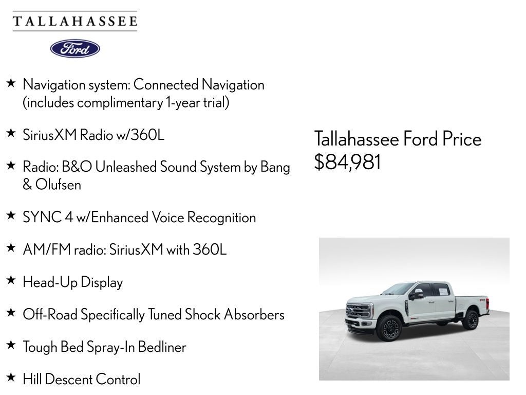 2024 Ford F-350SD Platinum