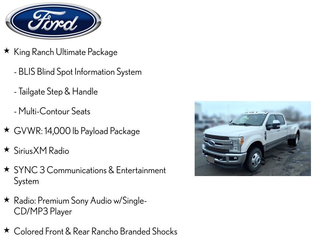 2017 Ford F-350SD King Ranch