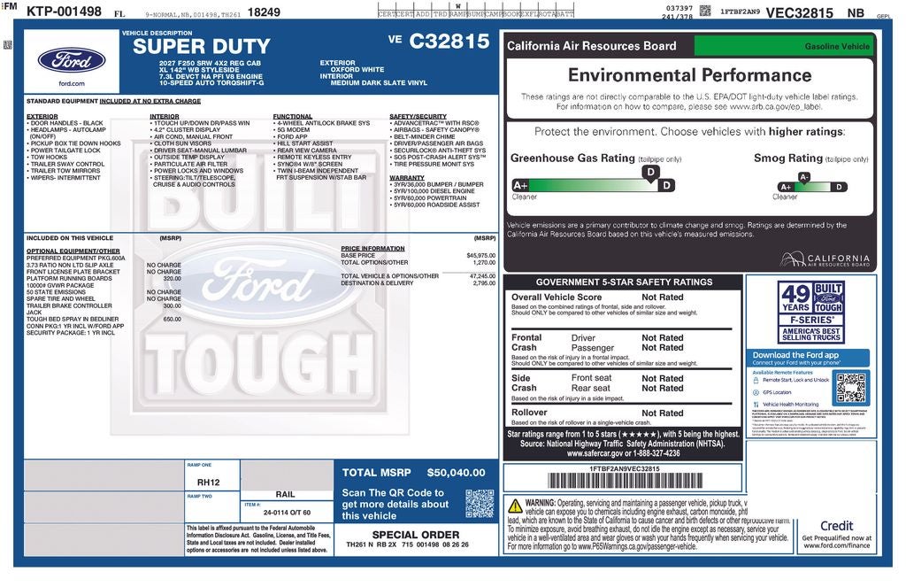 2027 Ford F-250SD XL