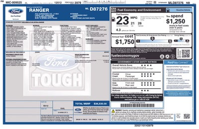2021 Ford Ranger Lariat
