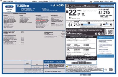 2019 Ford Ranger XLT