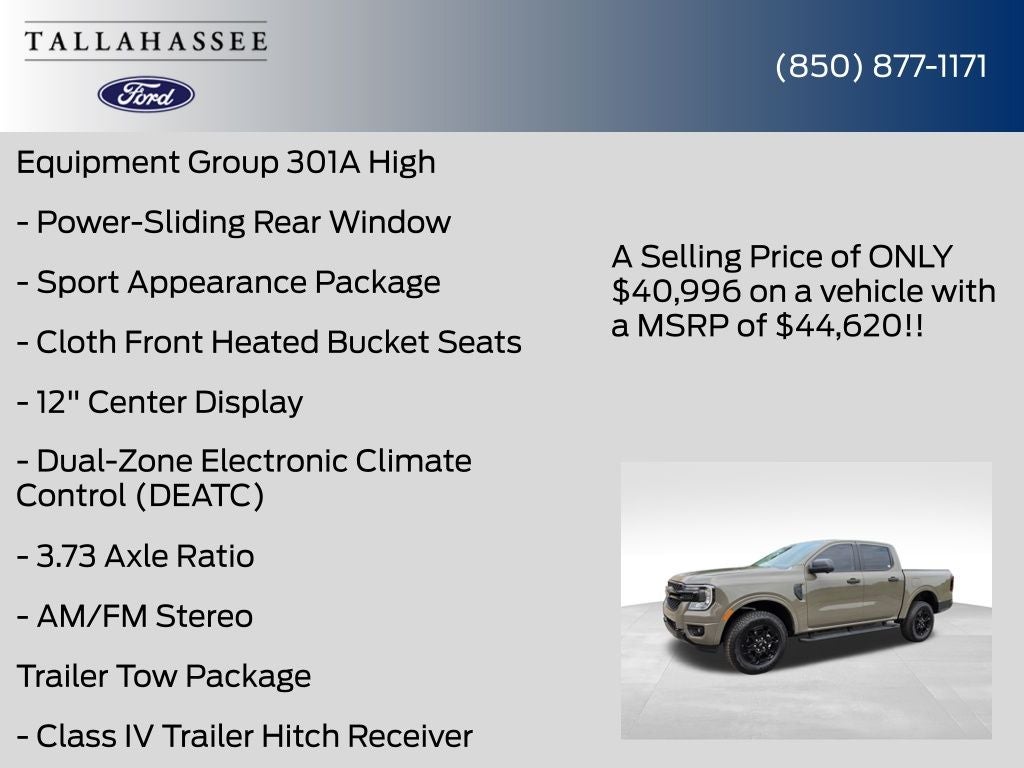 2026 Ford Ranger XLT