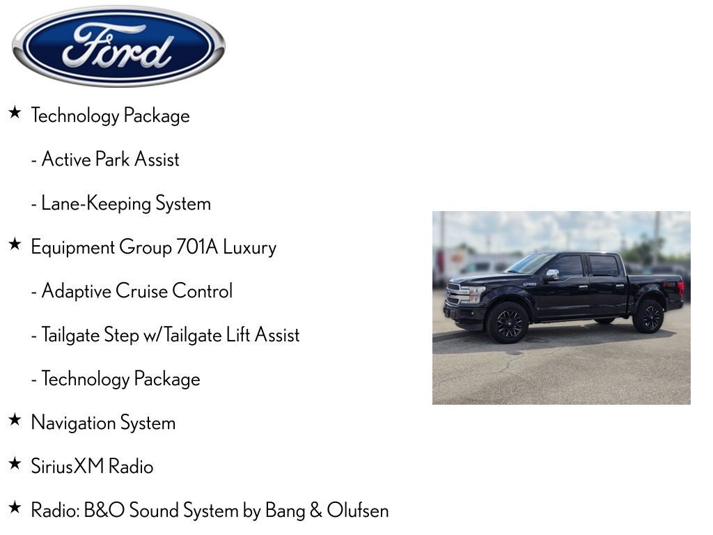 2019 Ford F-150 Platinum