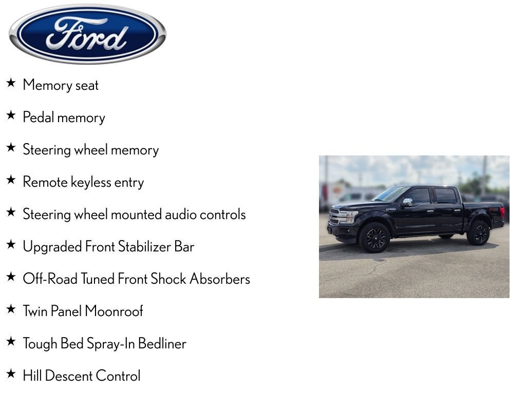 2019 Ford F-150 Platinum