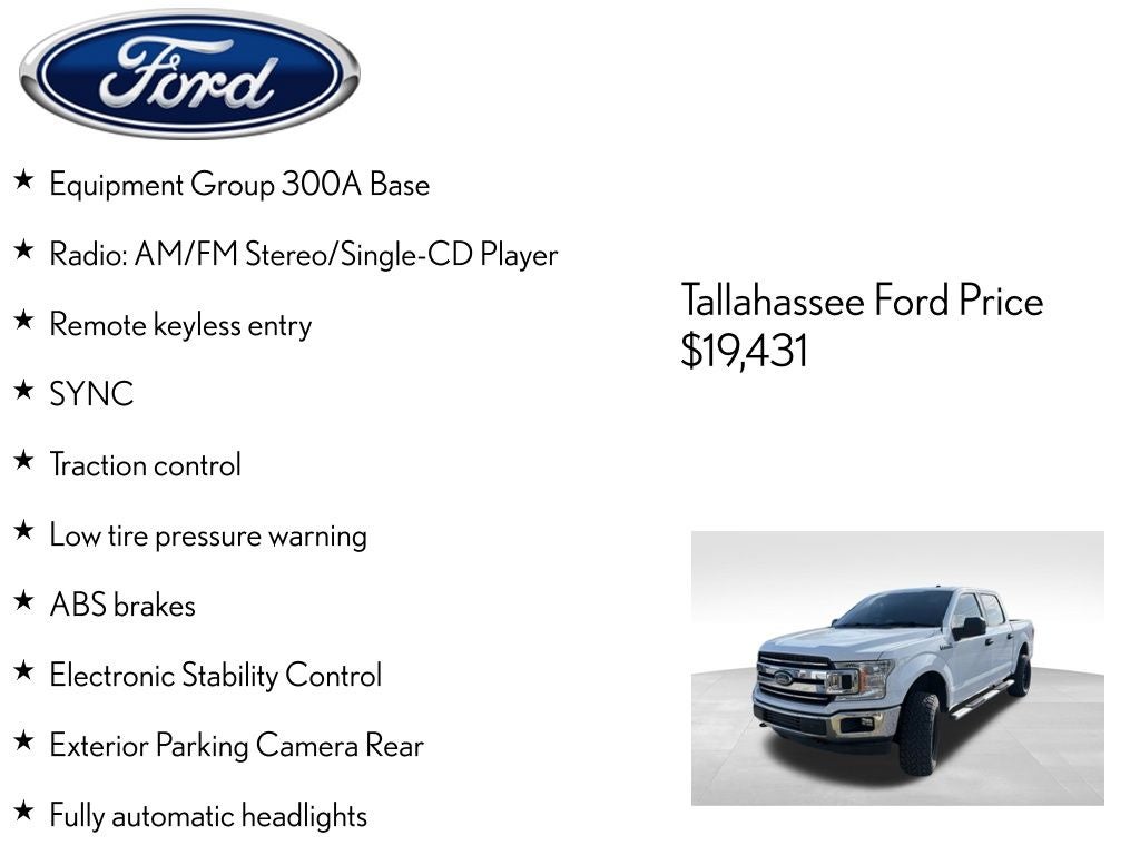 2018 Ford F-150 XLT