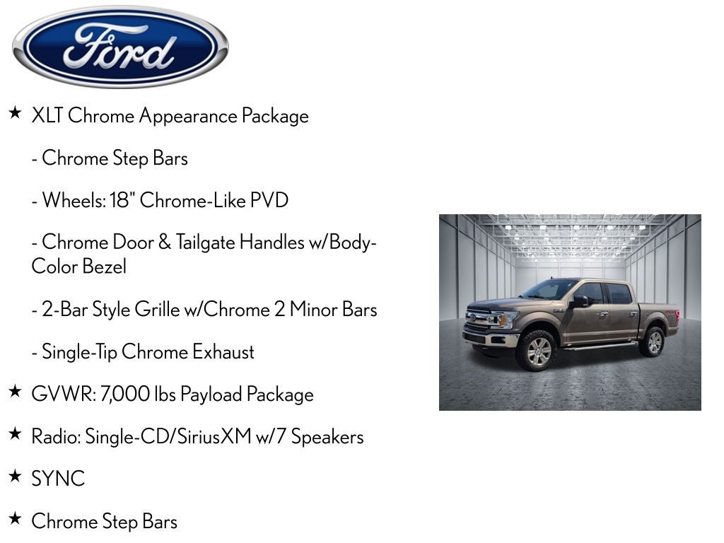 2018 Ford F-150 XLT
