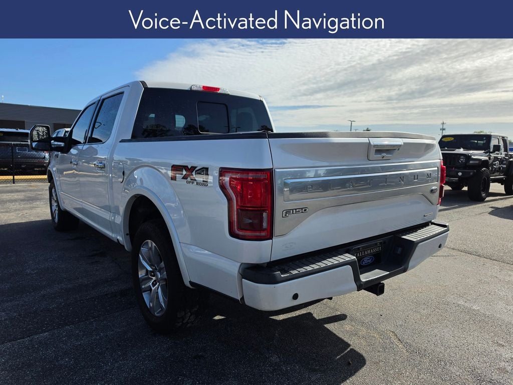 Used 2015 Ford F-150 Platinum with VIN 1FTEW1EF8FFA19201 for sale in Tallahassee, FL