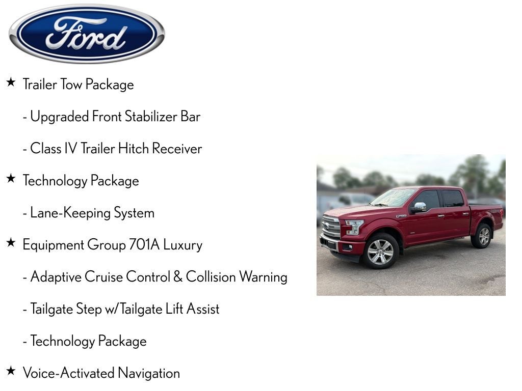 2017 Ford F-150 Platinum
