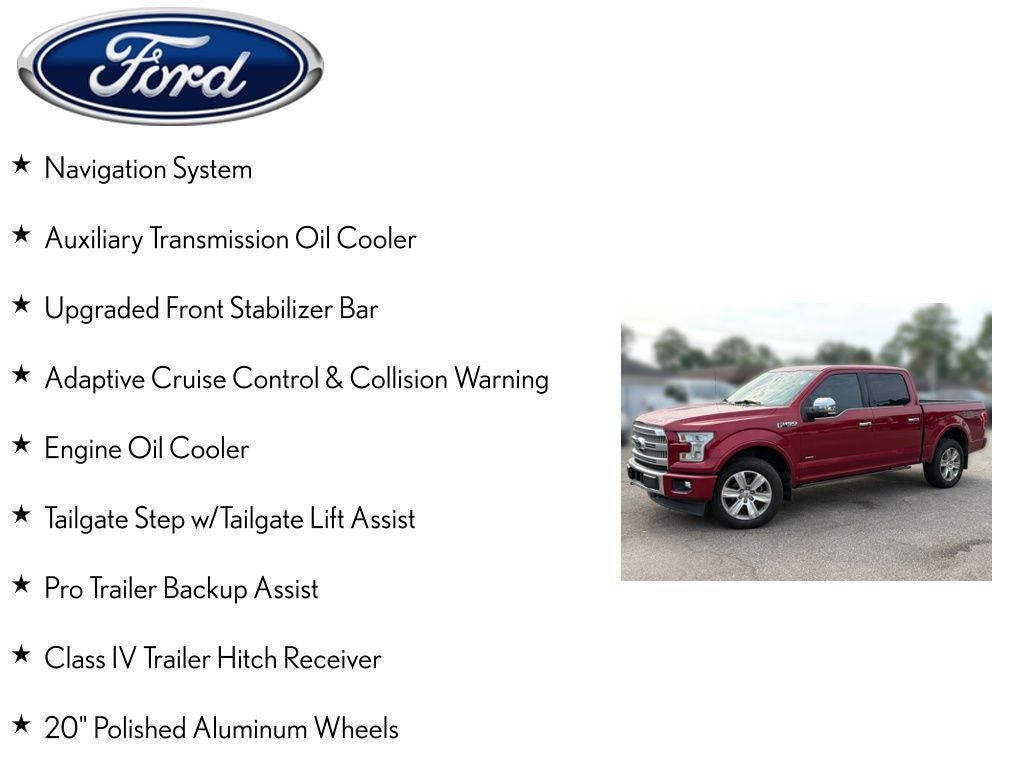 2017 Ford F-150 Platinum