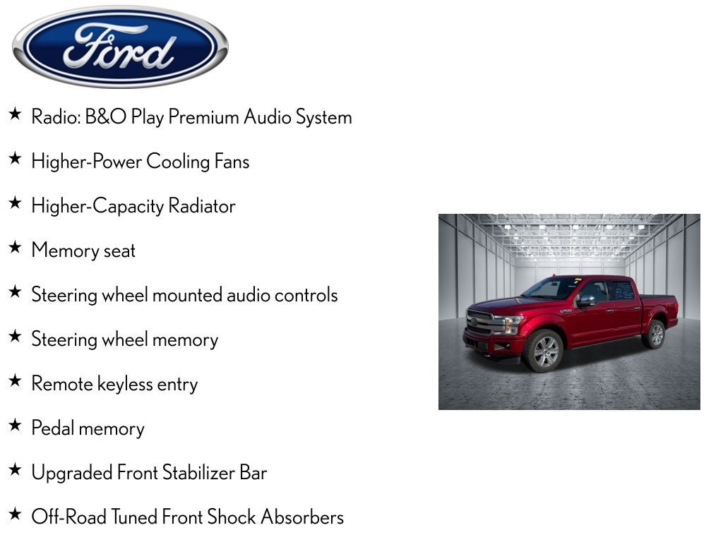 2018 Ford F-150 Platinum
