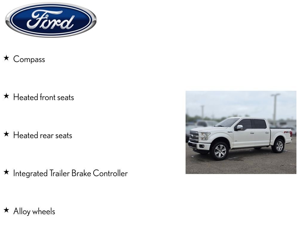 2015 Ford F-150 Platinum