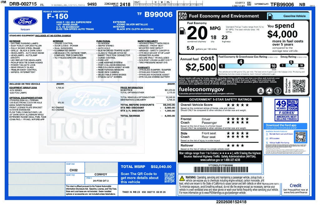 2026 Ford F-150 STX