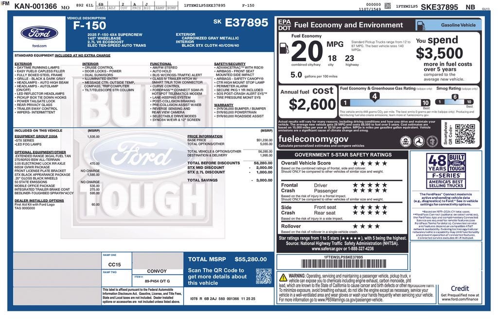 2025 Ford F-150 STX