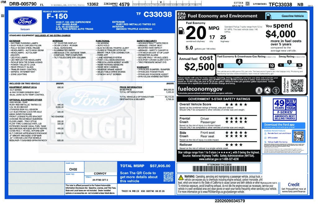 2026 Ford F-150 XLT