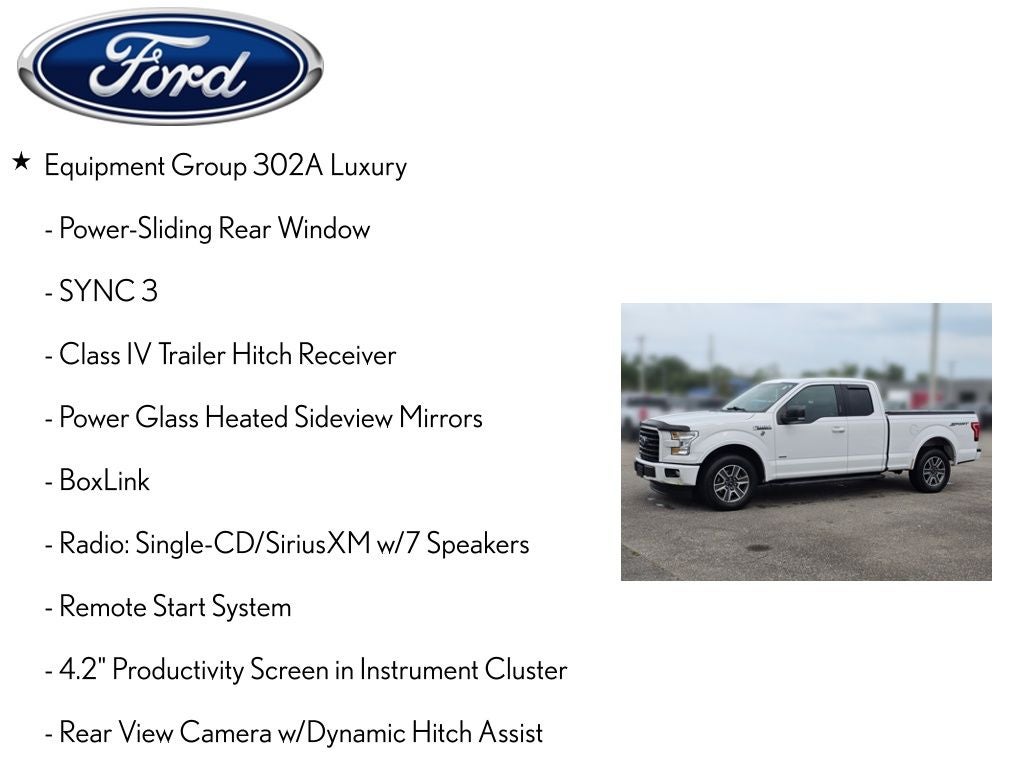 2017 Ford F-150 XLT