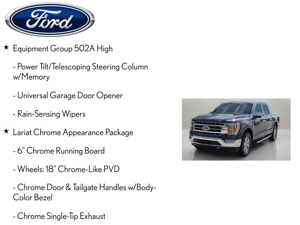 2021 Ford F-150 Lariat