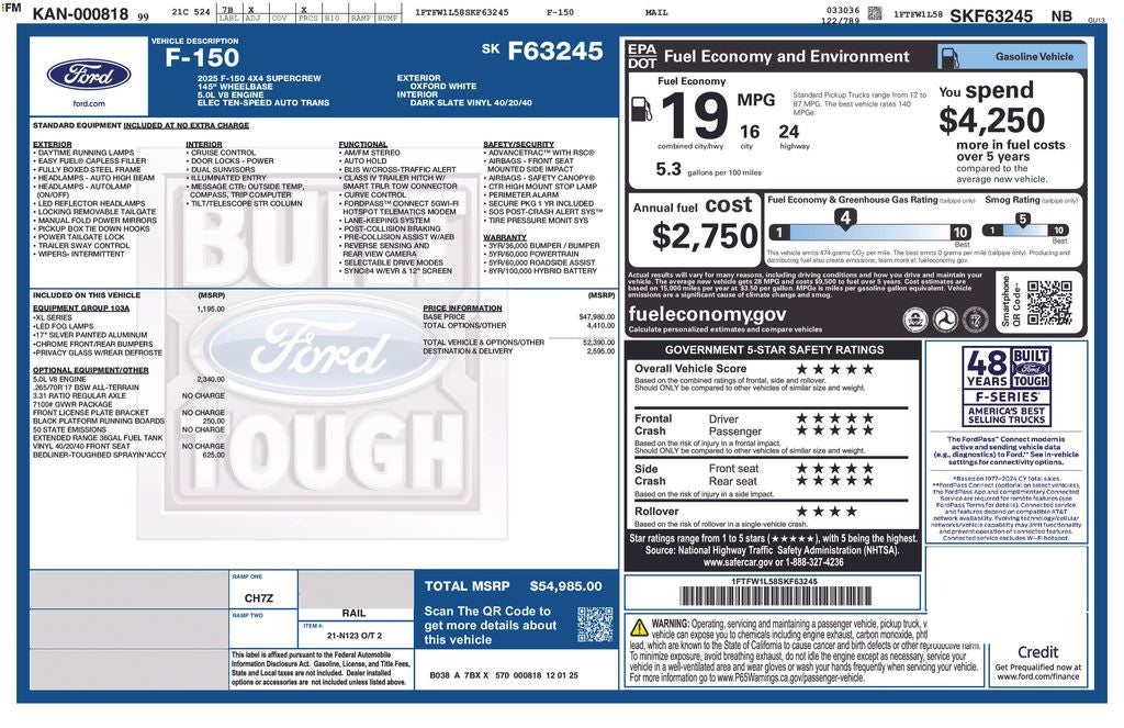 2025 Ford F-150 XL