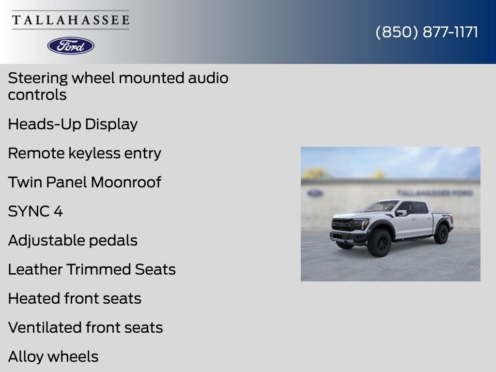 2026 Ford F-150 Raptor with 20" Vossen Wheel Package