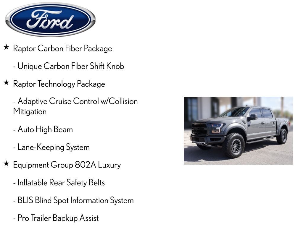 2018 Ford F-150 Raptor