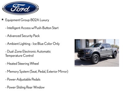 2018 Ford F-150 Raptor