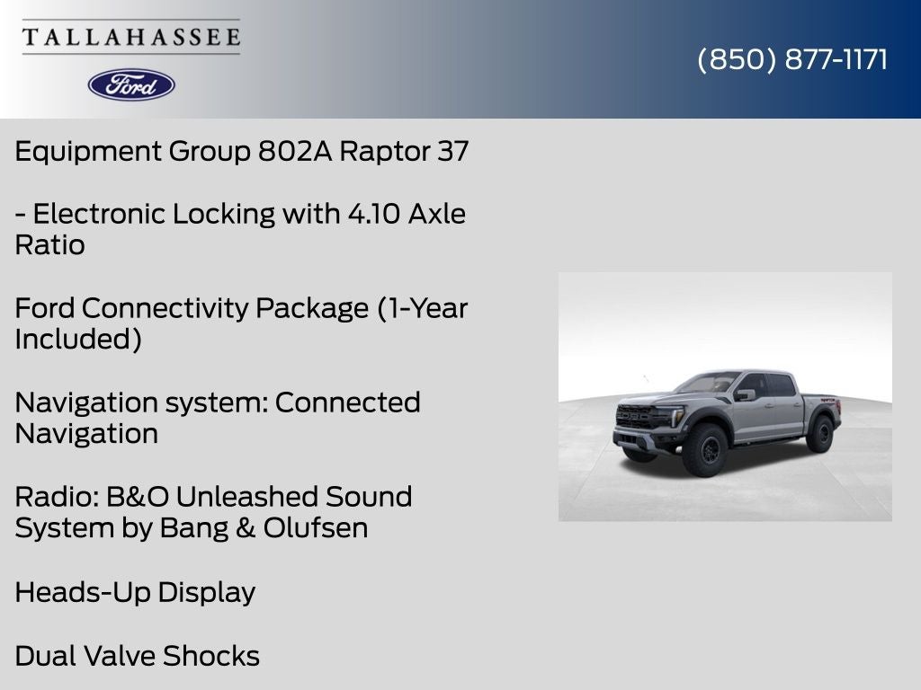 2026 Ford F-150 Raptor