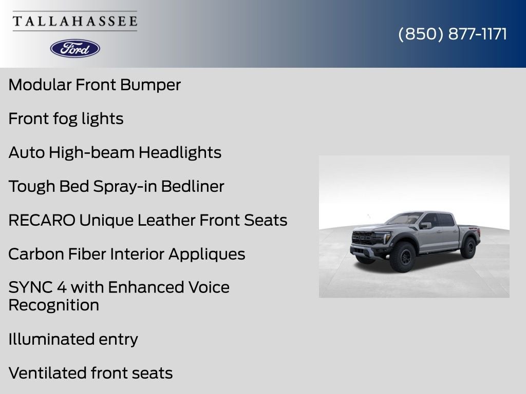 2026 Ford F-150 Raptor