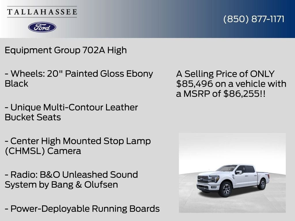 2026 Ford F-150 Platinum