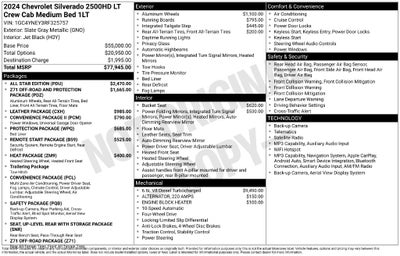 2024 Chevrolet Silverado 2500HD LT