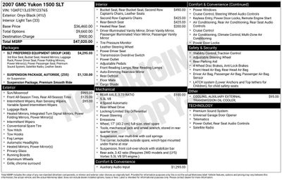 2007 GMC Yukon SLT