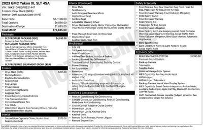 2023 GMC Yukon XL SLT
