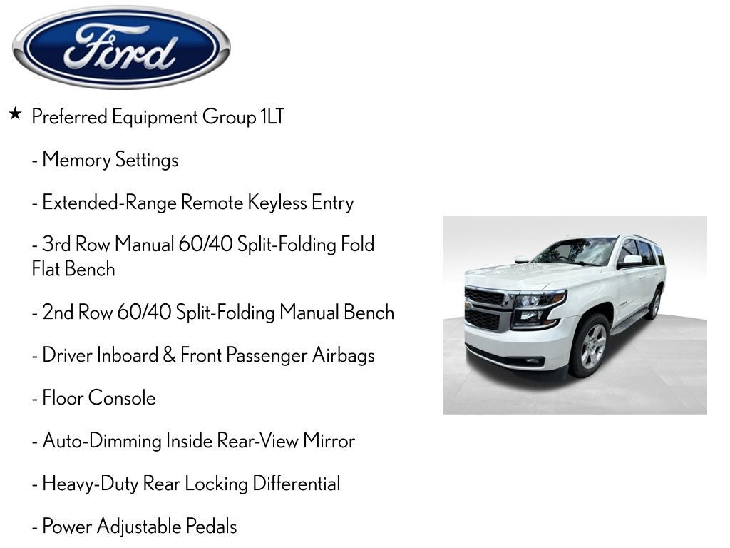 2015 Chevrolet Tahoe LT