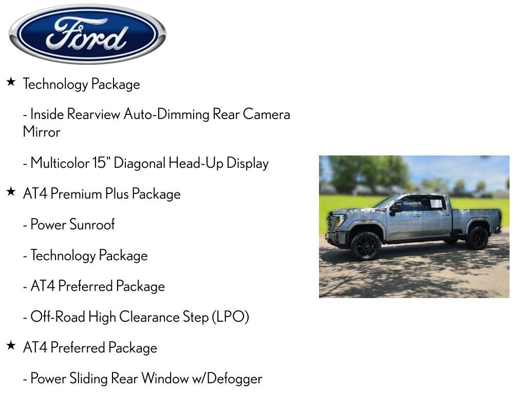 2024 GMC Sierra 2500HD AT4