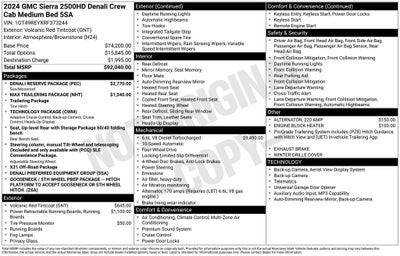 2024 GMC Sierra 2500HD Denali
