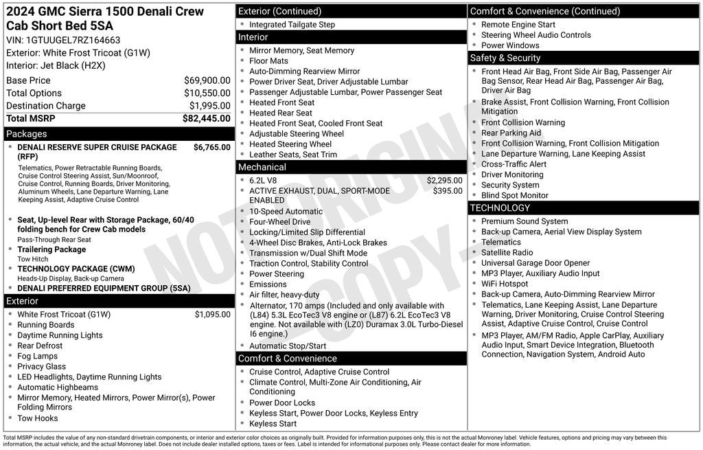 2024 GMC Sierra 1500 Denali