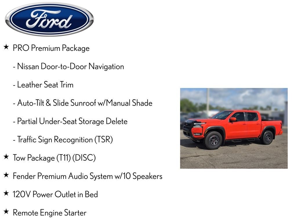 2025 Nissan Frontier PRO-4X