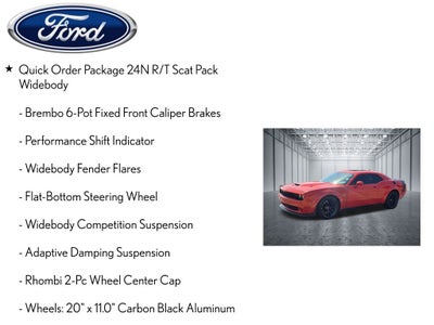 2023 Dodge Challenger R/T Scat Pack Widebody