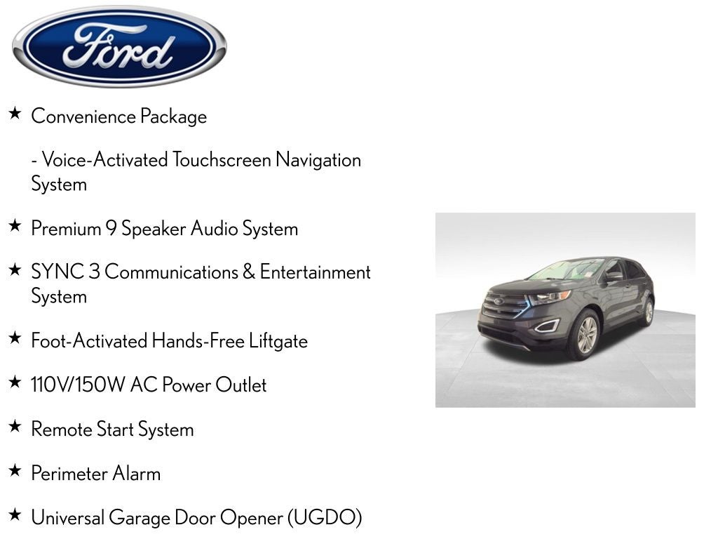 2018 Ford Edge SEL