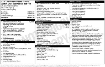 2024 Chevrolet Silverado 2500HD Custom