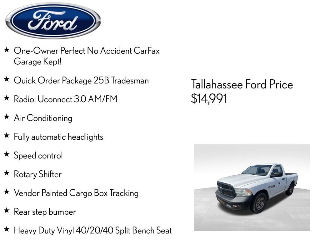 2014 RAM 1500 Tradesman