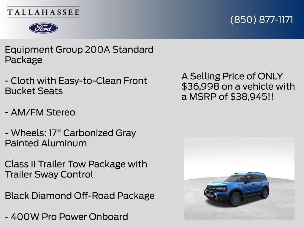 2026 Ford Bronco Sport Big Bend