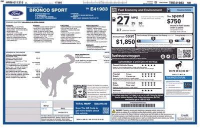 2026 Ford Bronco Sport Big Bend