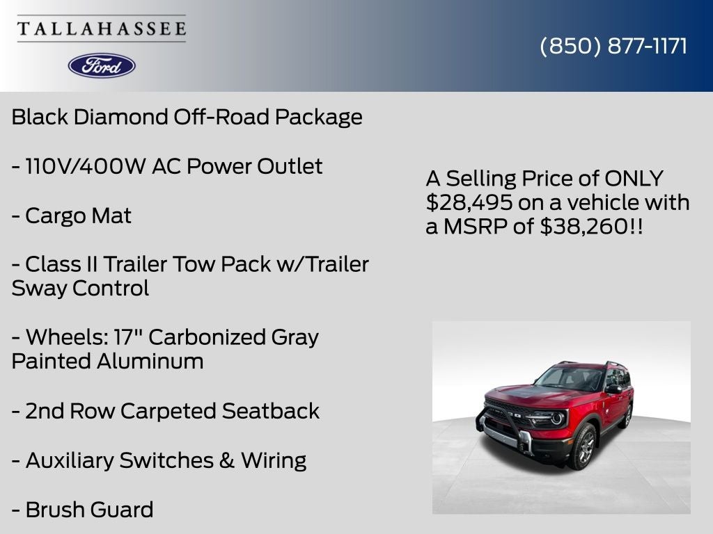 2025 Ford Bronco Sport Big Bend