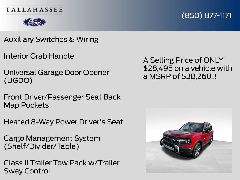 2025 Ford Bronco Sport Big Bend